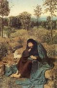 Geertgen Tot Sint Jans St.john the Baptist in the Wilderness Spain oil painting artist